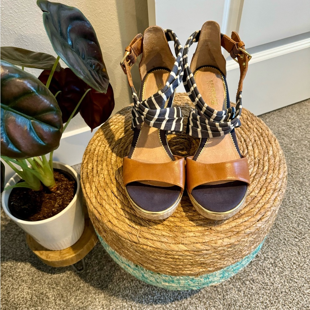 Women’s Sperry Top Sider ‘Aurora’ Wedge Sandals
